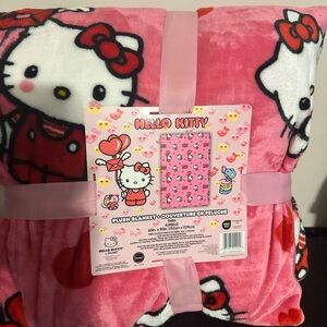 Hello Kitty Valentines Blanket
